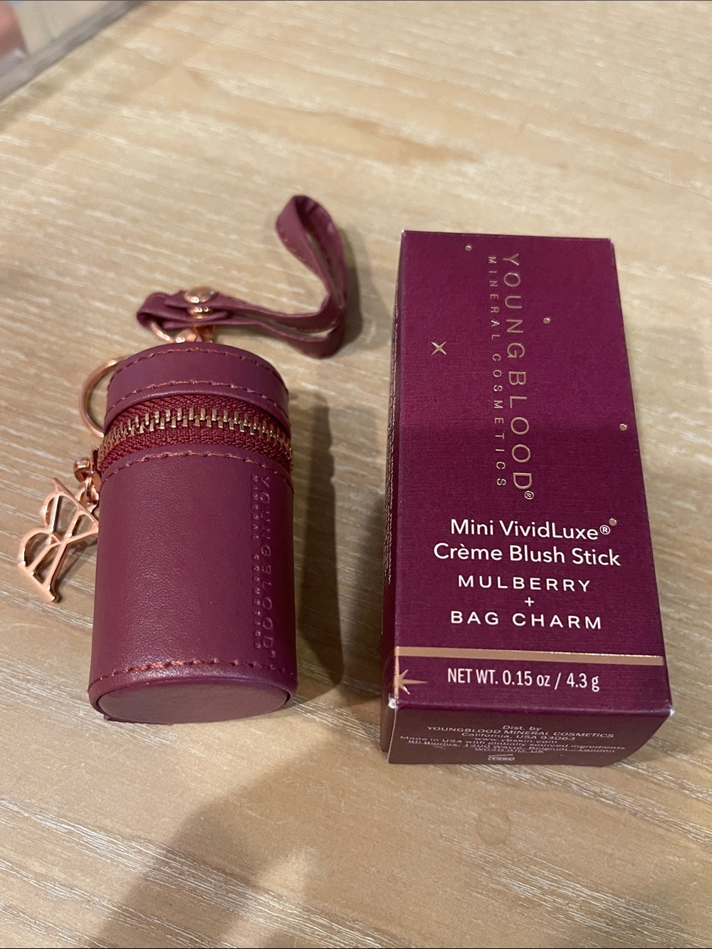 Youngblood Mini VividLuxe Crème Blush Stick - Mulberry